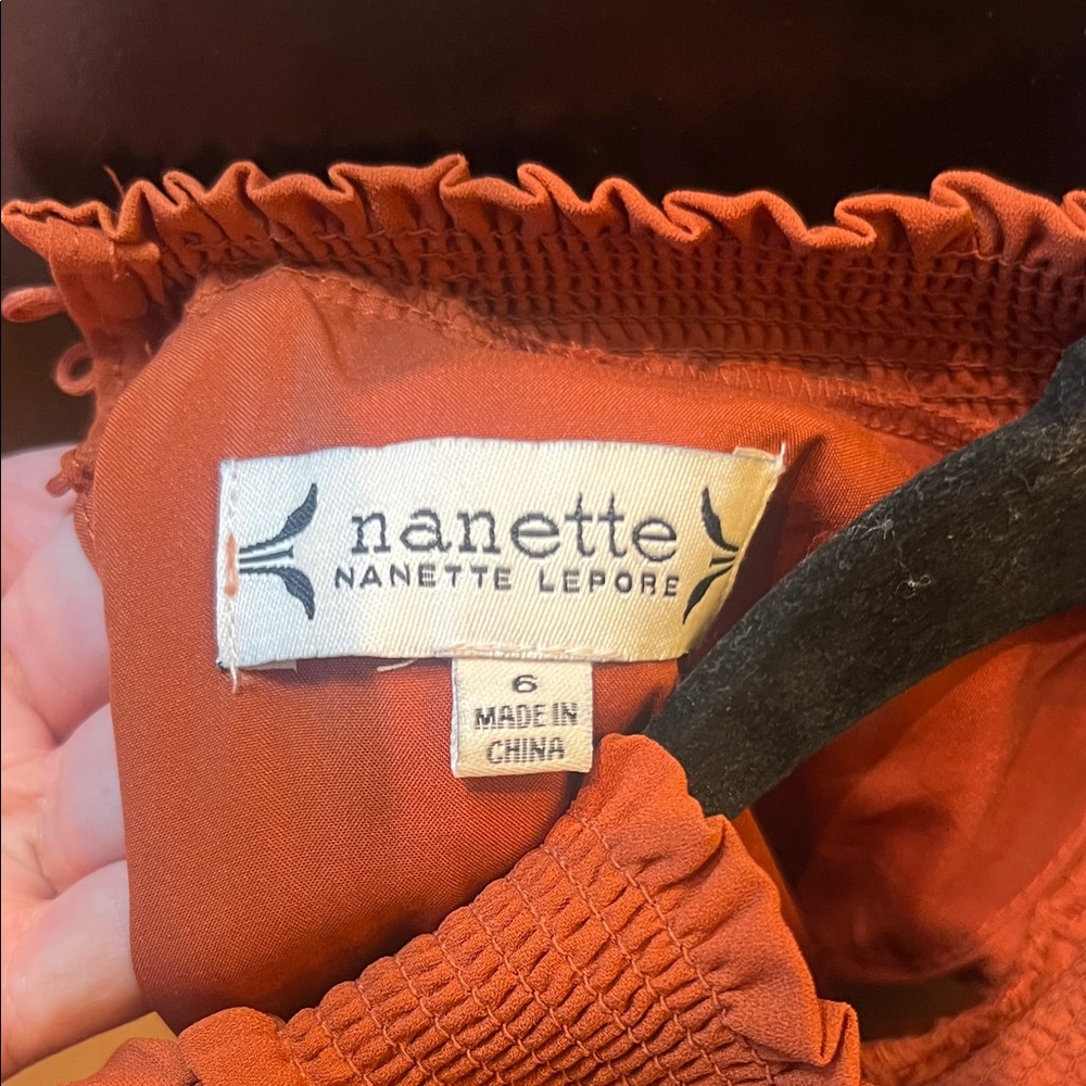 Nanette Lepore Vibrant Orange Maxi Dress - Picture 2 of 3